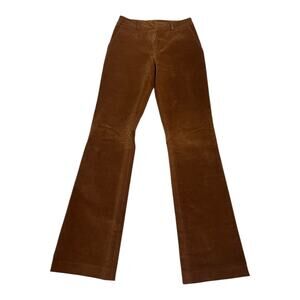 Jerry Shabo Brown Corduroy Womens Trousers Slacks Office Career Professional 2